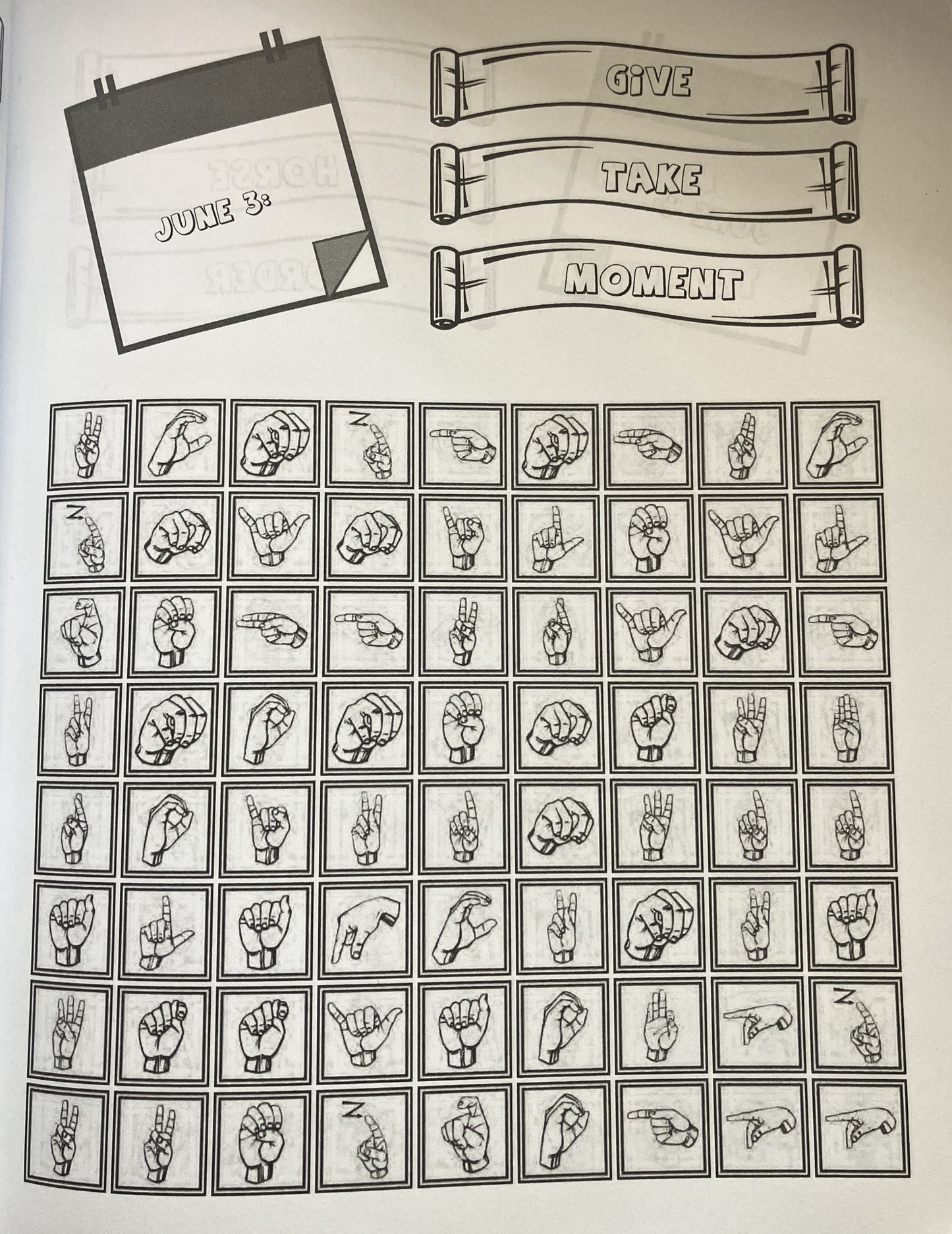 1098 High-Frequency Writing Words, ASL